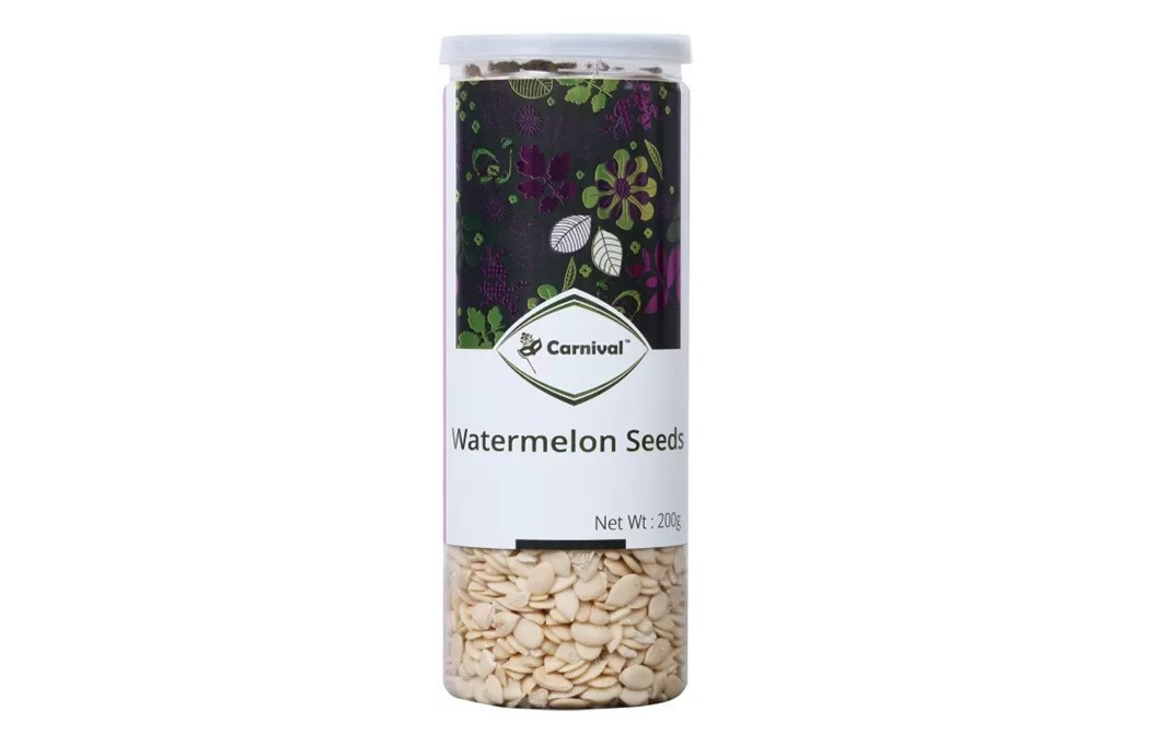 Carnival Watermelon Seeds    Plastic Jar  200 grams